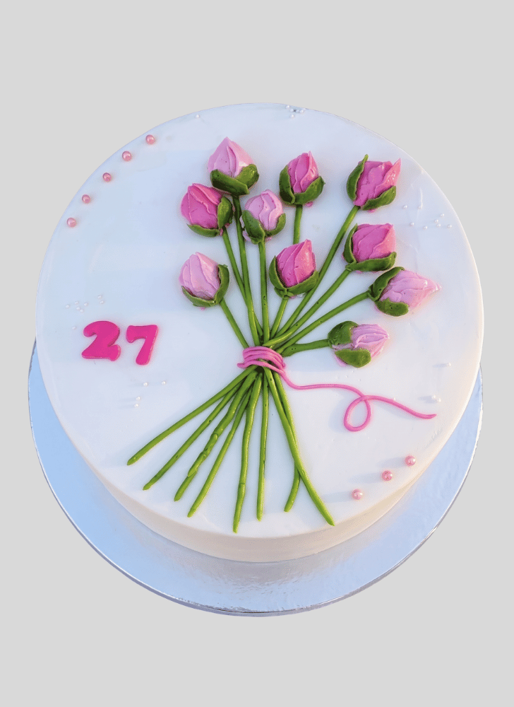 Classy Tulip Cake