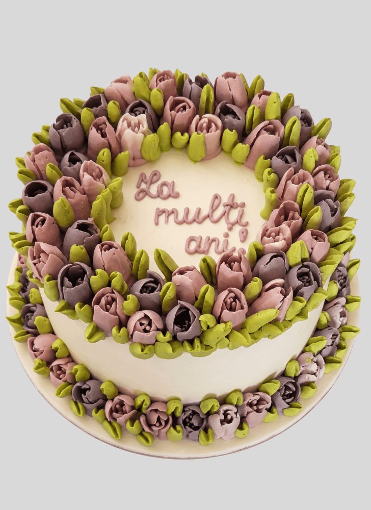 Divine Tulip Cake