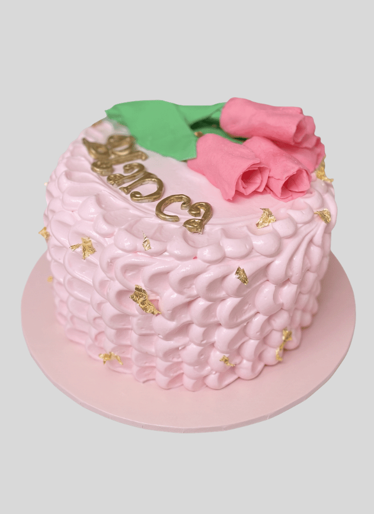 Elegant Tulip Cake