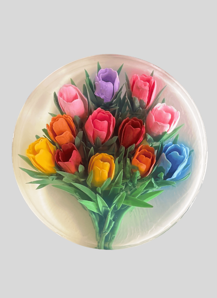 Magnetic Tulip Cake