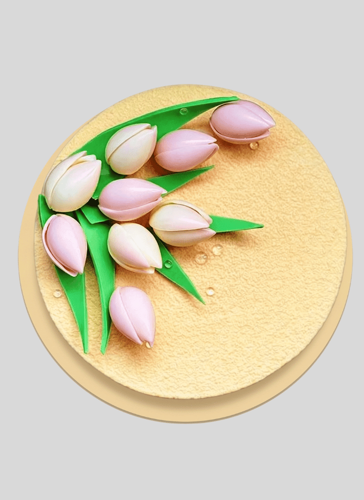 Magnificent Tulip Cake