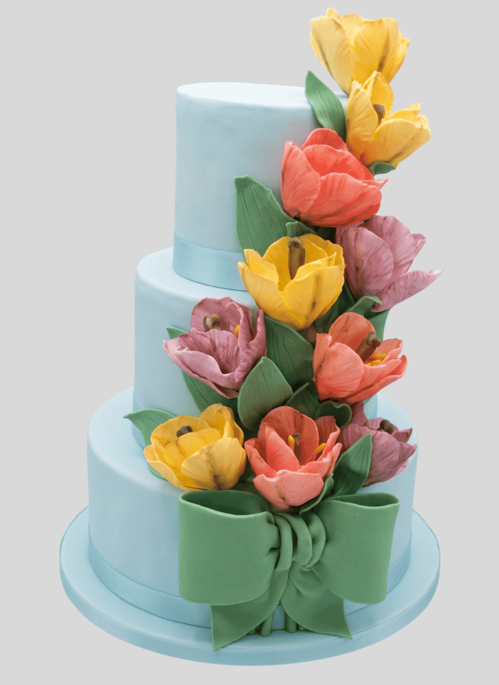 Shapely Tulip Cake