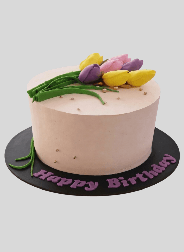 Stunning Tulip Cake