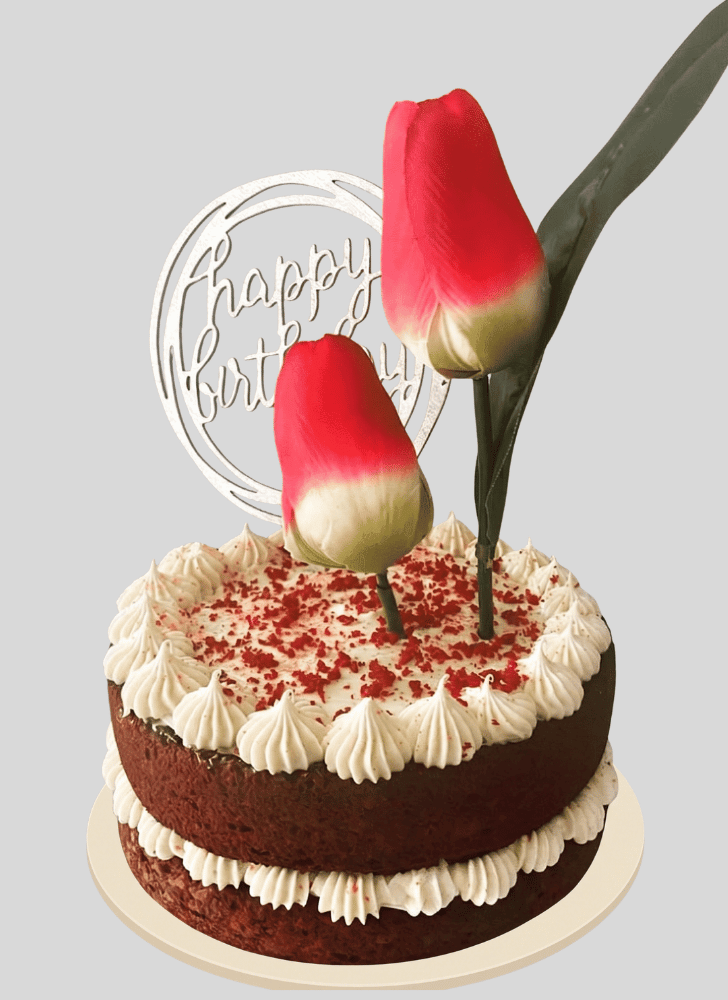 Superb Tulip Cake