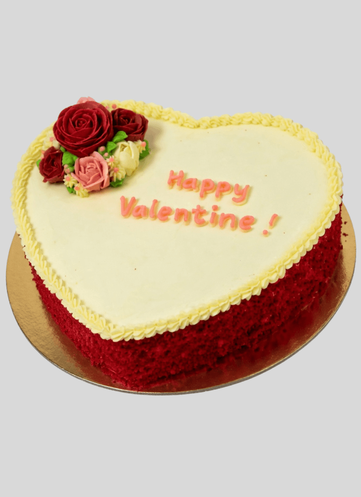 Admirable Valentines Cake Design