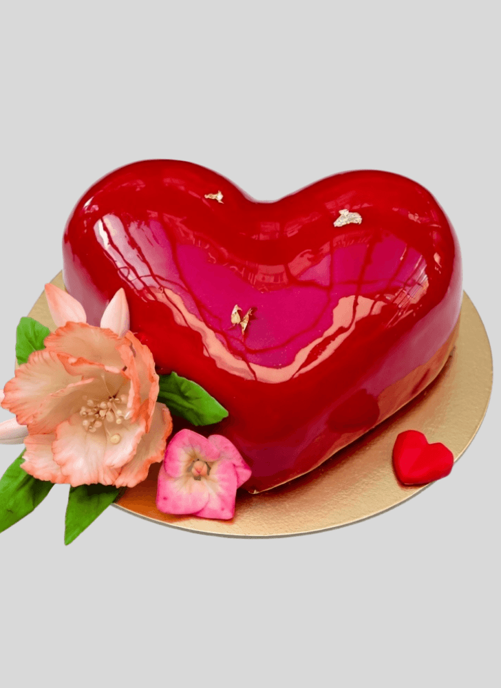 Charming Valentines Cake