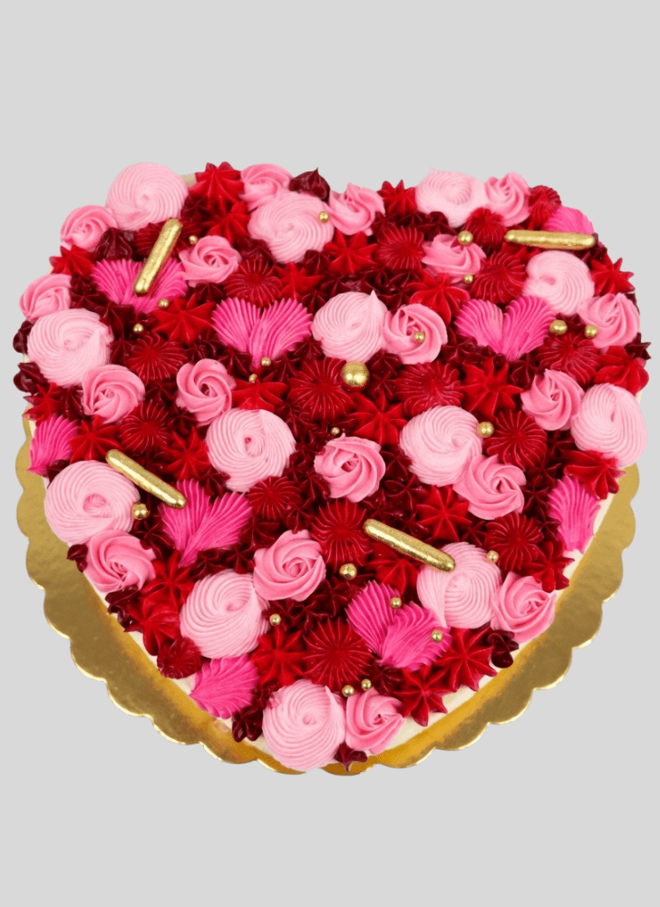 Handsome Valentines Cake