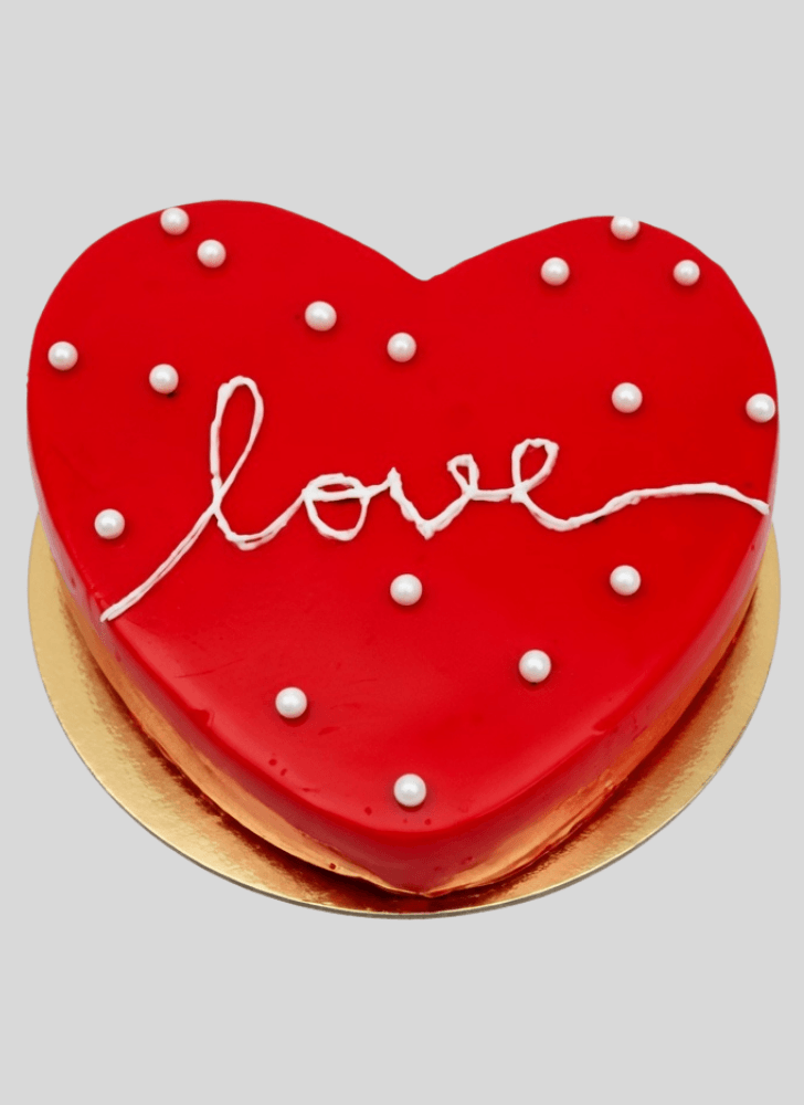 Superb Valentines Cake