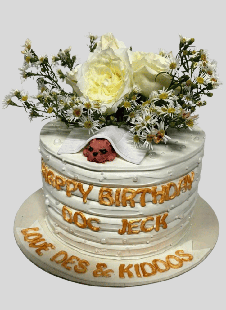 Elegant White Cake