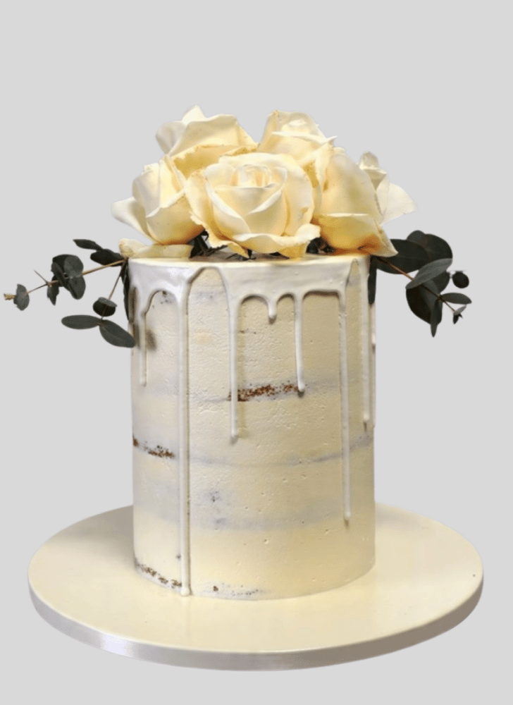 Shapely White Cake