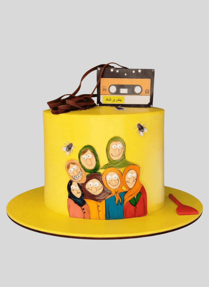 Dazzling Yellow Cake
