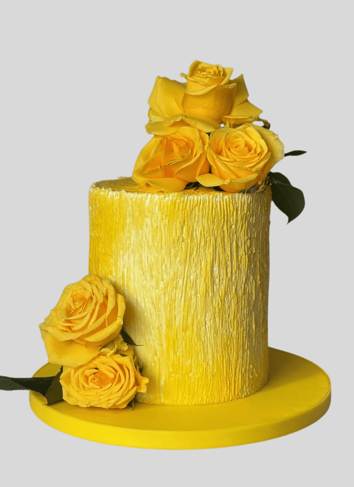 Divine Yellow Cake