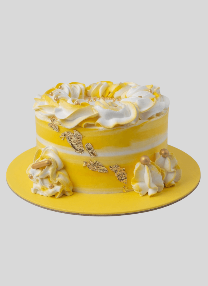 Enticing Yellow Cake