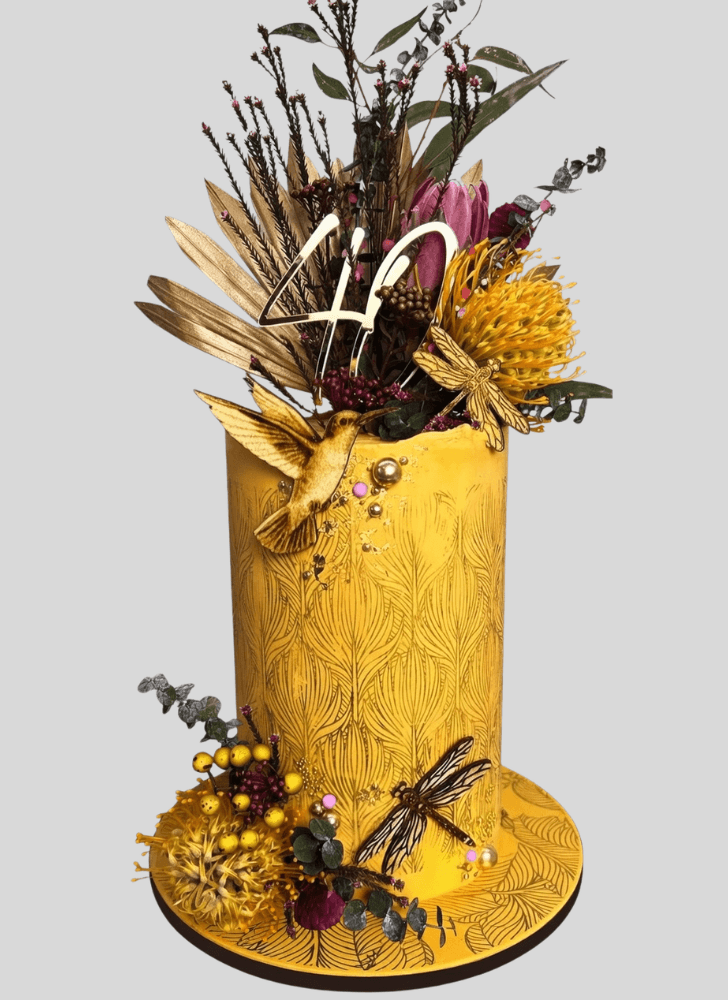 Radiant Yellow Cake