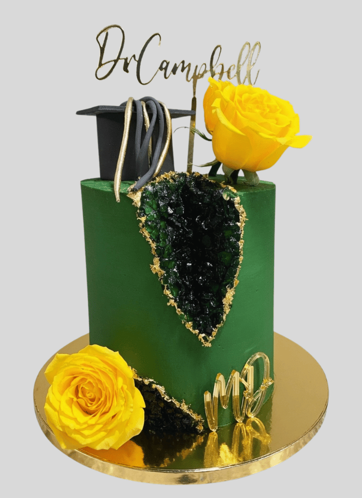 Ideal Yellow Rose Cake