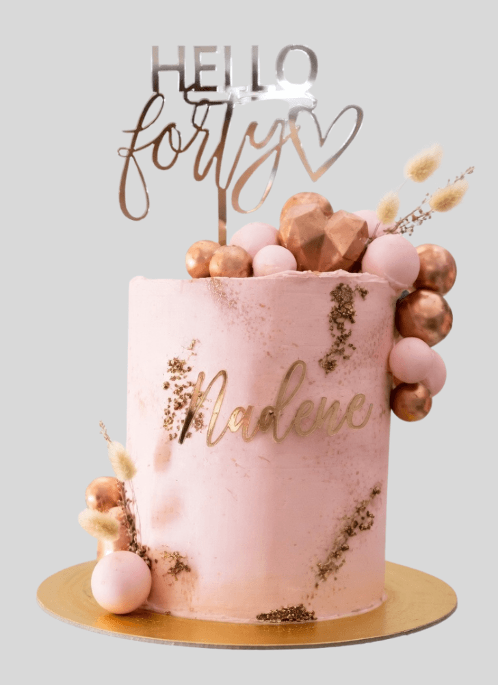 Alluring Celebration Cake