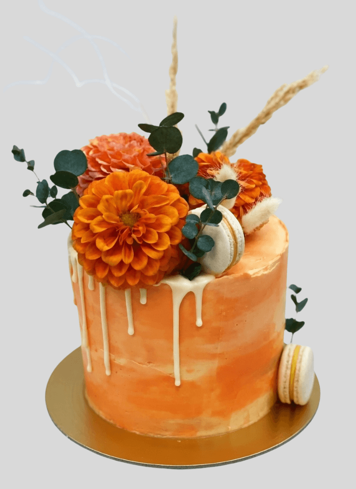 Cute Dahlia Cake