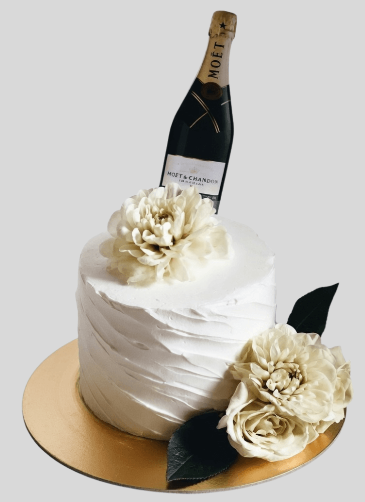Enthralling Dahlia Cake