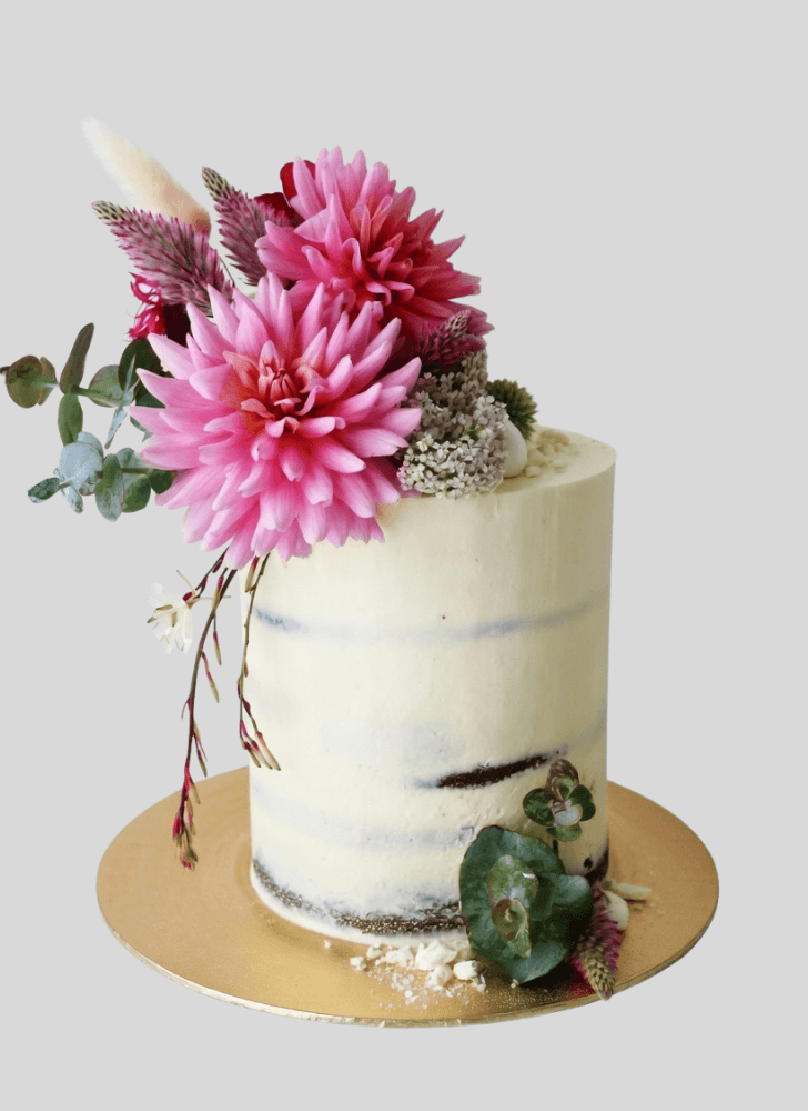 Nice Dahlia Cake