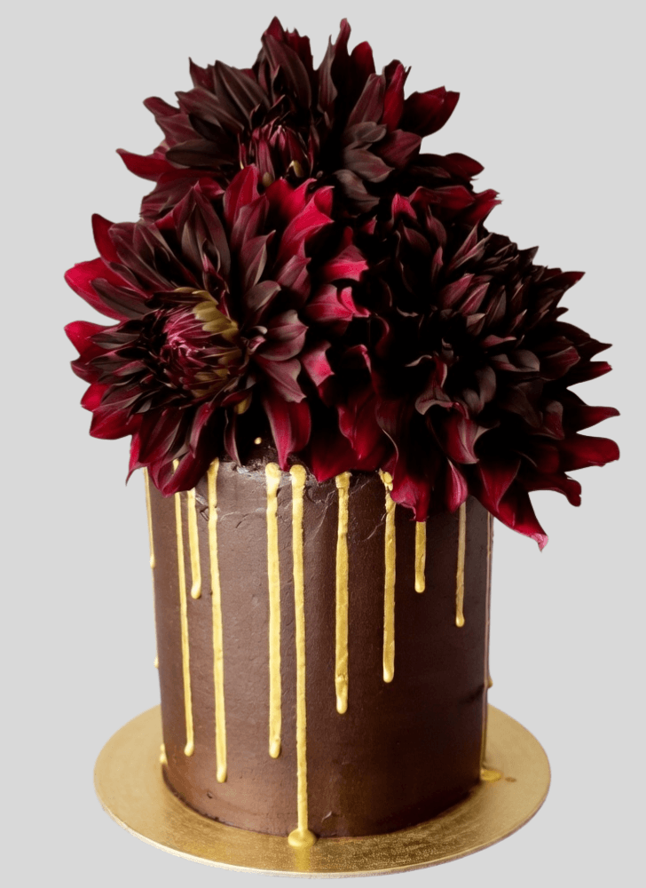 Ravishing Dahlia Cake