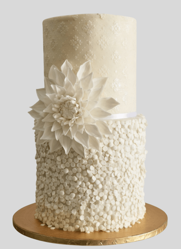 Splendid Dahlia Cake