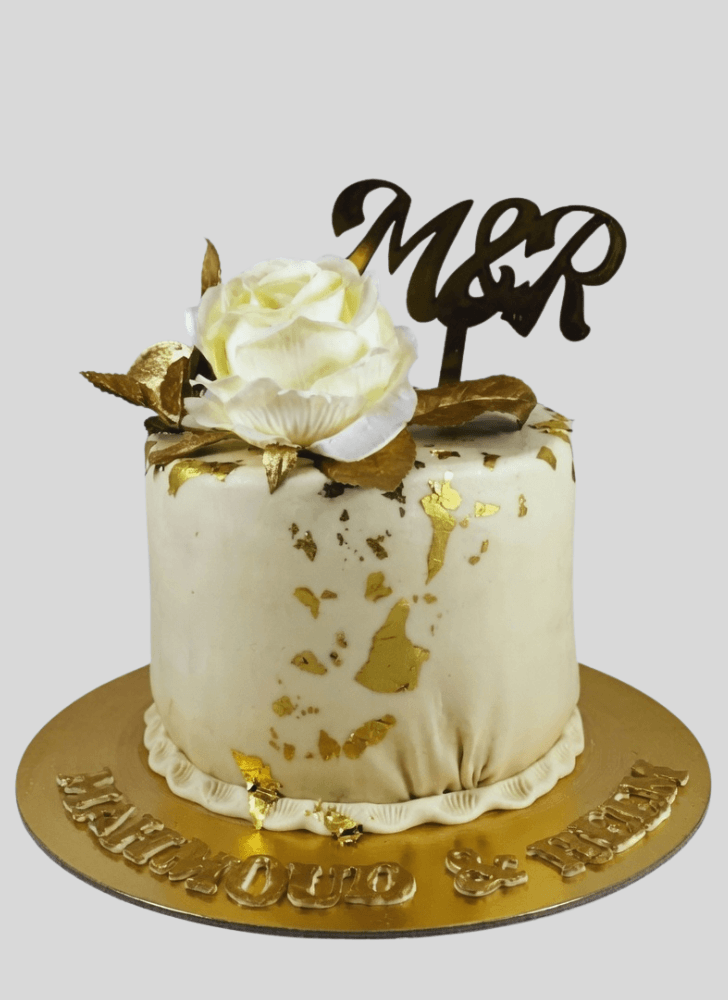 Bewitching Engagement Cake