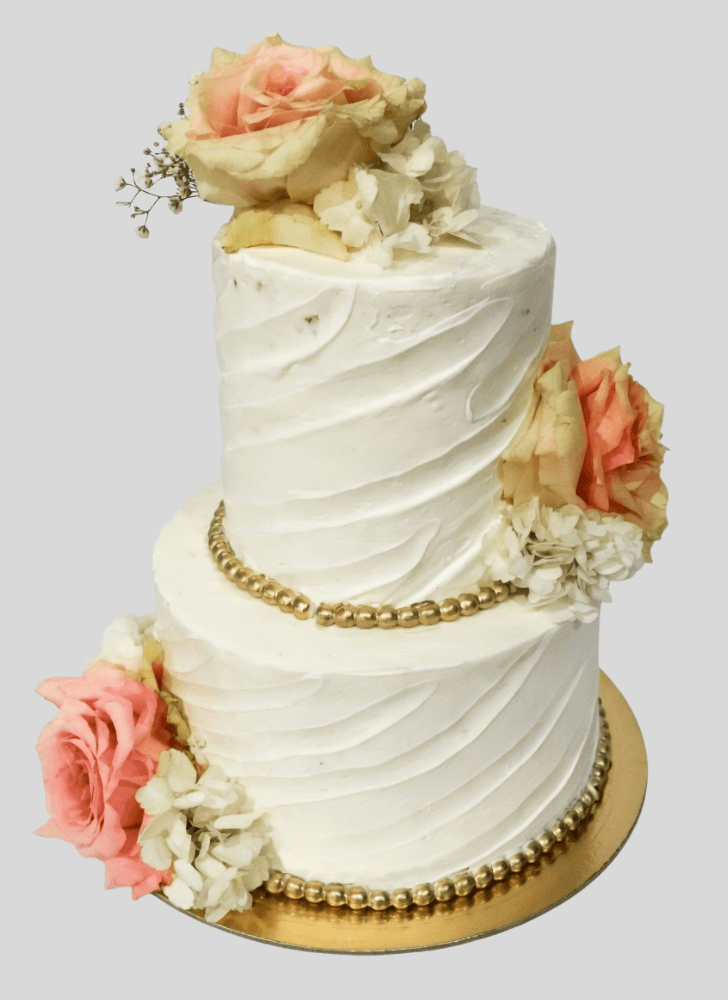 Fine Engagement Cake