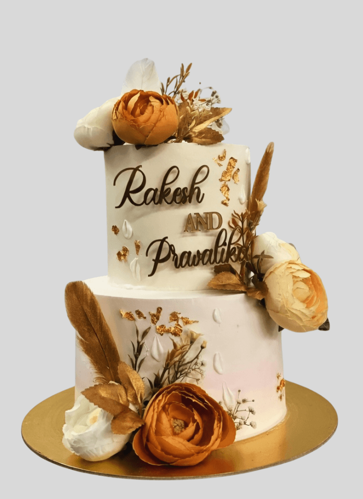 Magnetic Engagement Cake