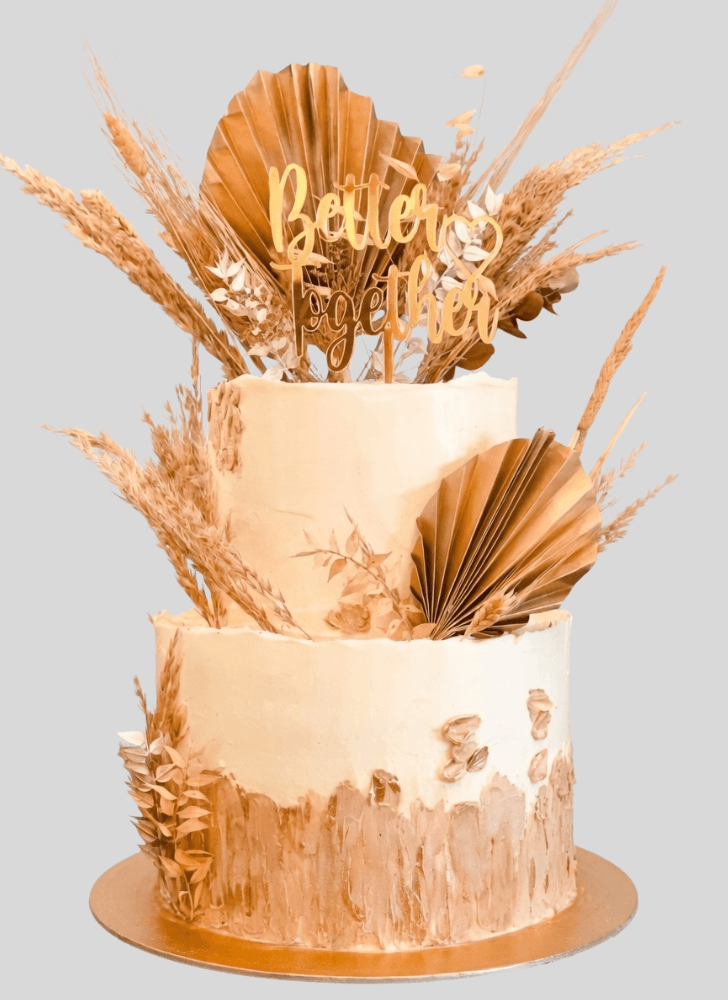 Superb Engagement Cake