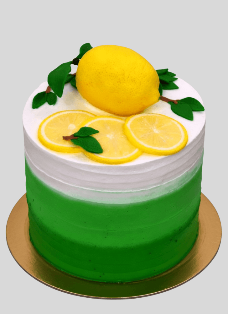 Captivating Lemon Slice Cake