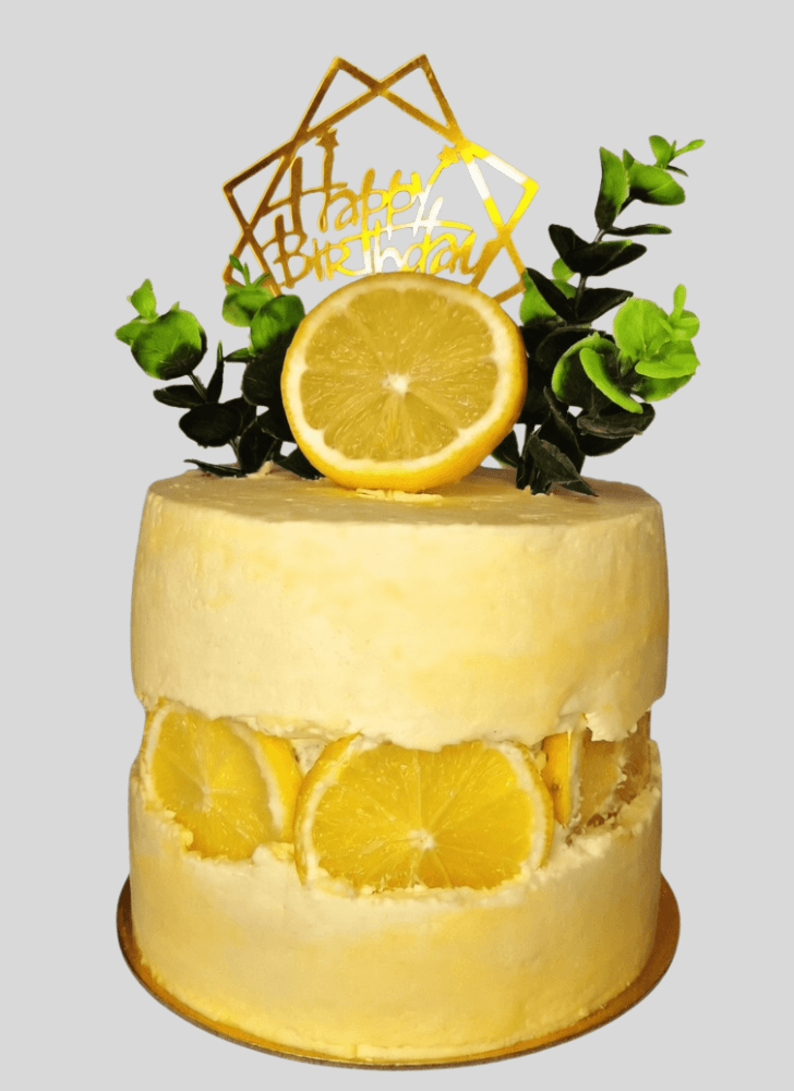 Classy Lemon Slice Cake
