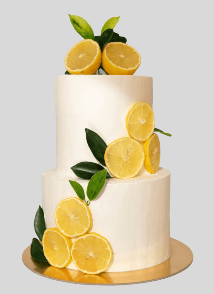 Elegant Lemon Slice Cake