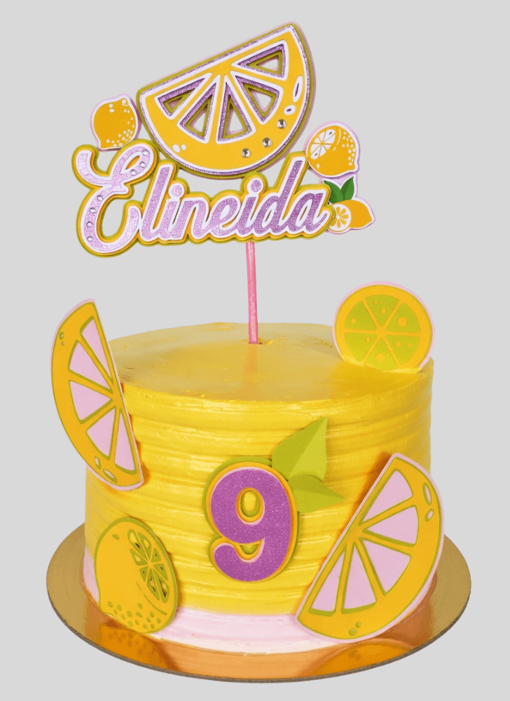 Enthralling Lemon Slice Cake