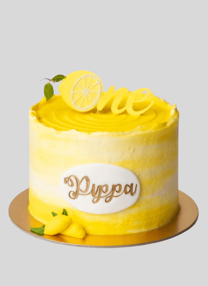 Exquisite Lemon Slice Cake