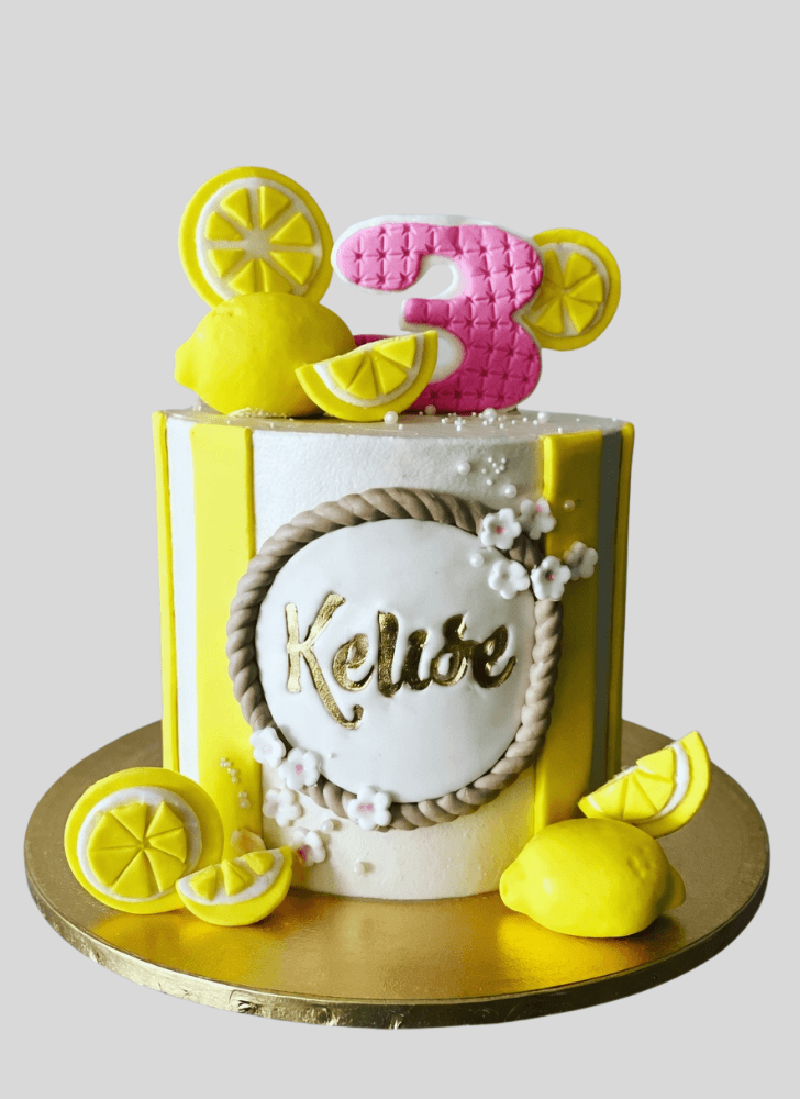 Fair Lemon Slice Cake