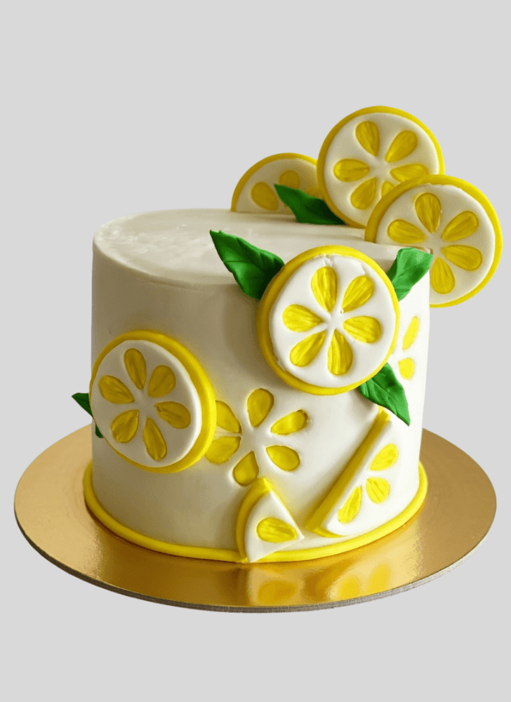 Fetching Lemon Slice Cake