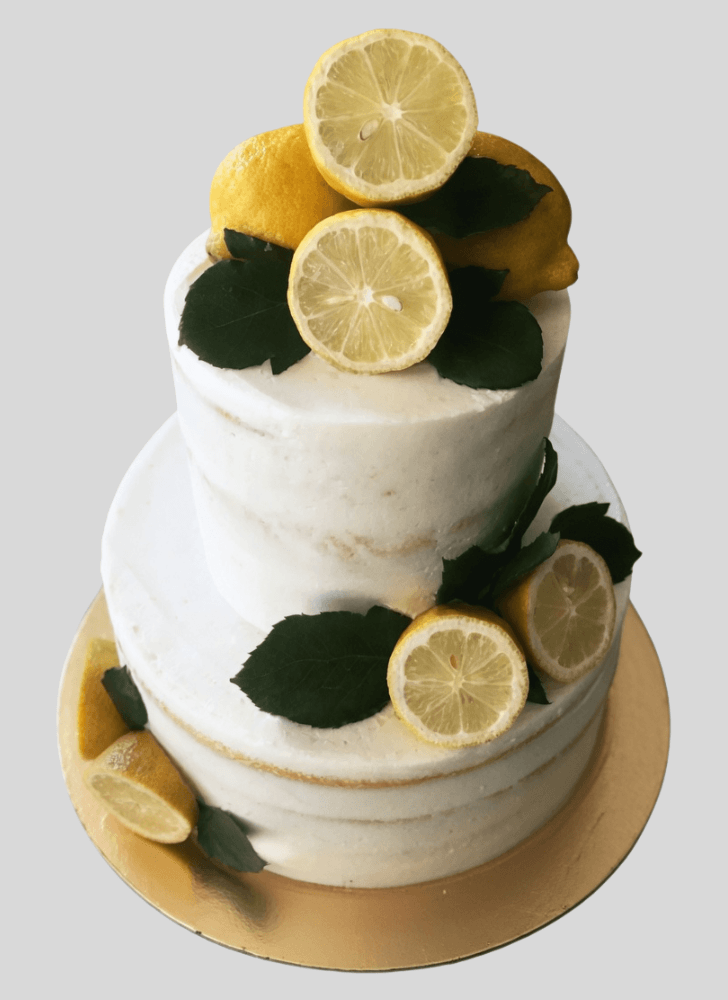 Fine Lemon Slice Cake