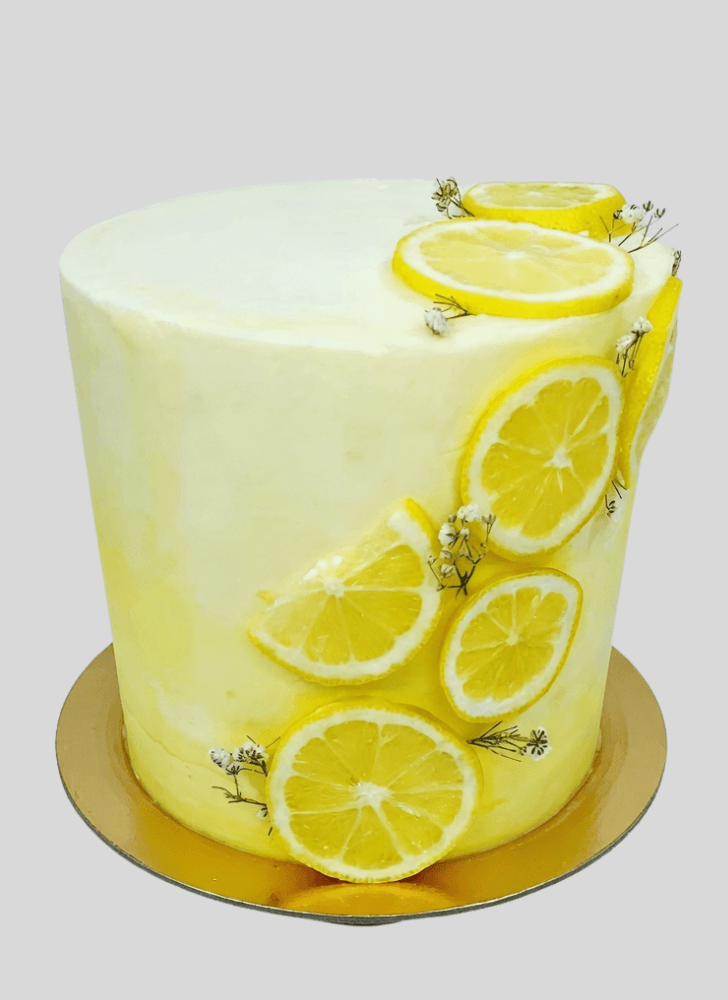 Grand Lemon Slice Cake