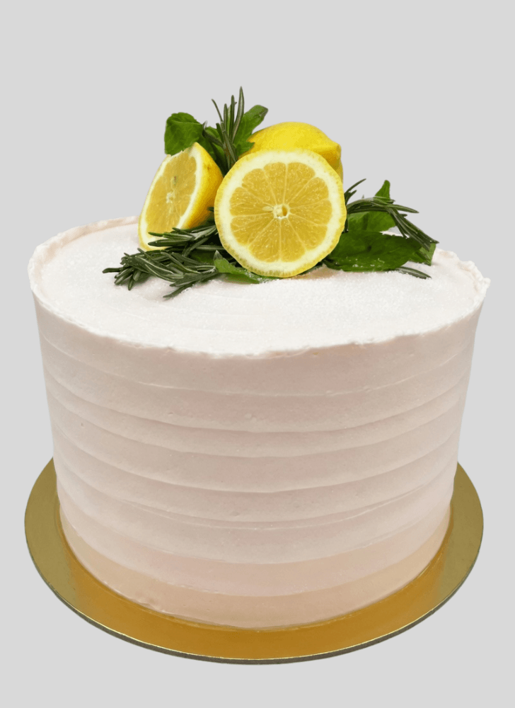 Handsome Lemon Slice Cake