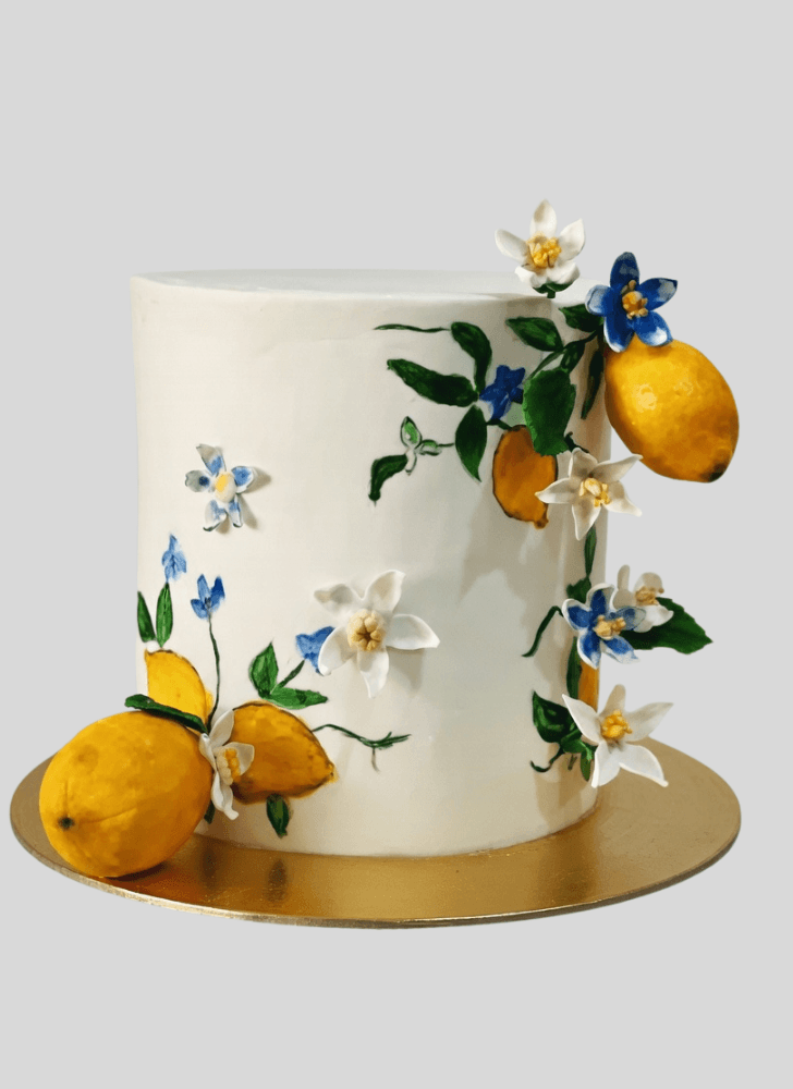 Nice Lemon Slice Cake