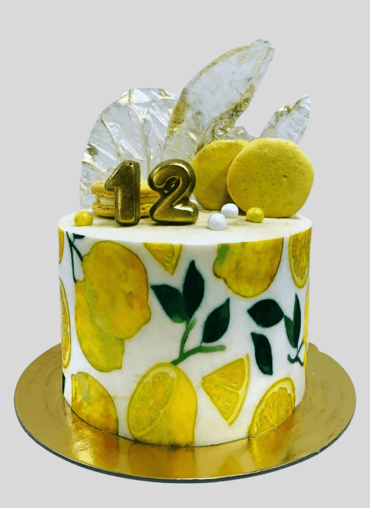 Splendid Lemon Slice Cake