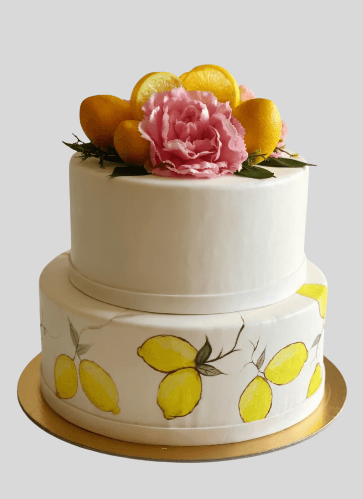 Superb Lemon Slice Cake
