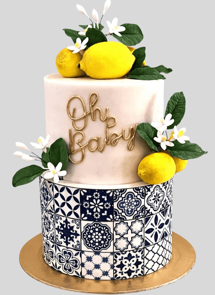 Wonderful Lemon Slice Cake Design