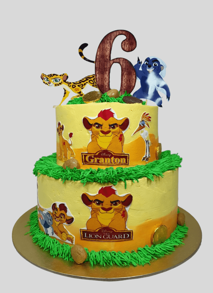 Adorable Lion Guard Cake
