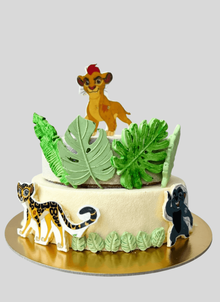 Angelic Lion Guard Cake