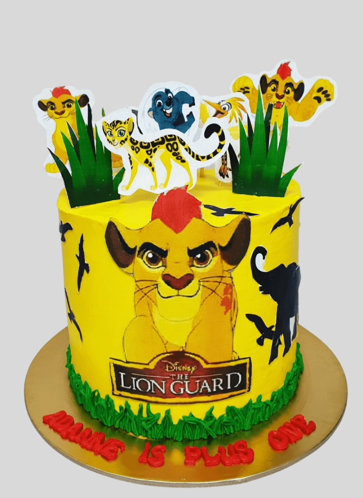 Classy Lion Guard Cake