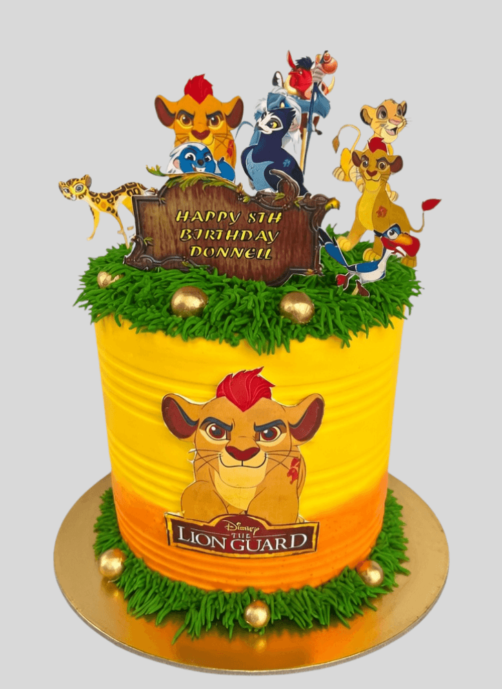 Dazzling Lion Guard Cake