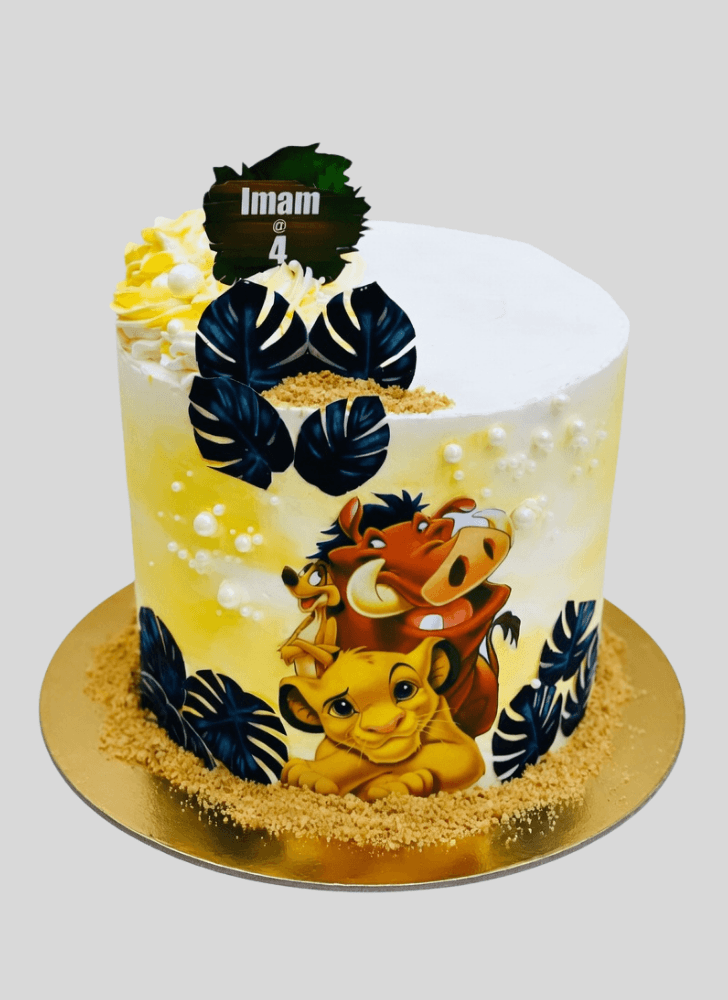 Delicate Lion Guard Cake
