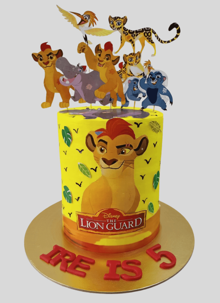 Excellent Lion Guard Cake