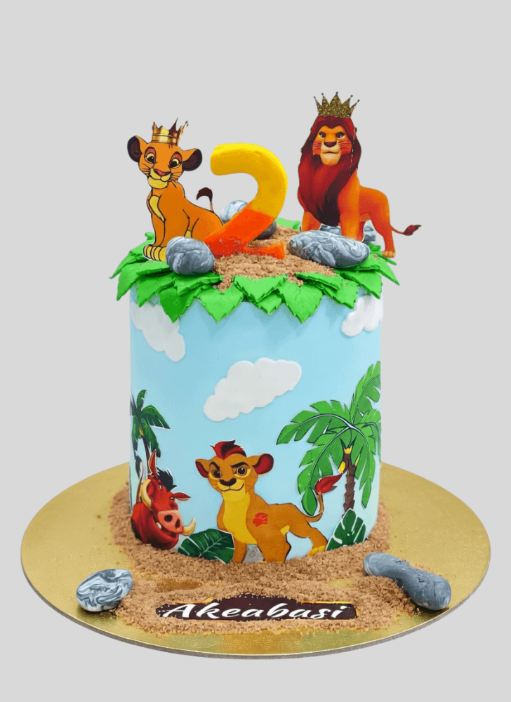 Exquisite Lion Guard Cake
